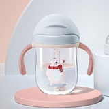 Bình nước nắp bật Tritan Kichi cho bé