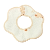 Yếm hoa xô có viền QC chống thấm cao cấp