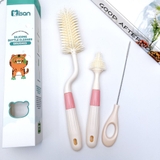 Bộ cọ rửa bình silicon Misan 3 chi tiết