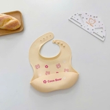 Yếm ăn dặm silicon cho bé Cocobear