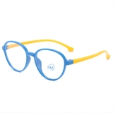 Mắt kính chống ánh sáng xanh gọng tròn bầu 01