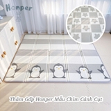 Thảm gấp HONPER 2 mặt 1m8 x 2m x 1cm