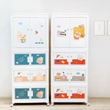 Tủ Honey 4 tầng Sasa họa tiết Gấu Thỏ