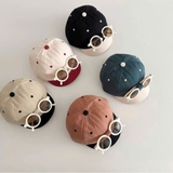 Mũ nón lưỡi trai kèm mắt kính cho bé