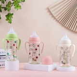 Bình nước Lion Baby có tay cầm cho bé