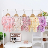 Bộ dài tay tole 2 da H&A Kids họa tiết bé gái