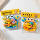 Túi đồ chơi câu cá hình Cua cho bé