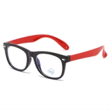 Mắt kính chống ánh sáng xanh gọng chữ nhật bầu 04