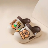 Dép sục sticker Capybara cho bé