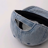 Mũ nón lưỡi trai màu jean hình Gấu Boy