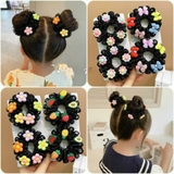 Set 2 búi tóc giả natra cho bé
