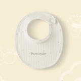 Yếm tròn PunChun thun tăm phối chấm bi