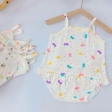 Bộ 2 dây quần chip thun cotton cho bé