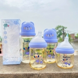 Bình sữa PPSU Babuu nắp hình thú cho bé