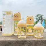 Bình sữa PPSU Babuu nắp hình thú cho bé