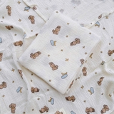 Khăn xô muslin 2 lớp đa năng cho bé