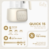 Máy đun và hâm nước nước pha sữa đa năng Fatzbaby Quick 15 - FB3115TN