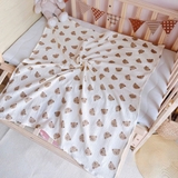 Khăn xô muslin 2 lớp đa năng cho bé