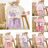 Bộ cộc cotton Quảng Châu hoạt hình cho bé