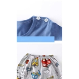Bộ cộc cotton Quảng Châu hoạt hình cho bé