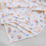 Khăn xô muslin 2 lớp đa năng cho bé