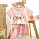 Bộ cộc cotton Quảng Châu hoạt hình cho bé
