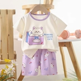 Bộ cộc cotton Quảng Châu hoạt hình cho bé
