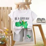 Bộ cộc cotton Quảng Châu hoạt hình cho bé