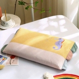 Gối cotton caro cầu vồng cho bé