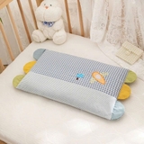 Gối cotton caro cầu vồng cho bé
