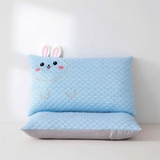 Gối băng lụa lạnh hạt đậu hình thỏ cho bé