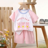 Bộ cộc cotton Quảng Châu hoạt hình cho bé