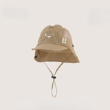 Mũ nón chống nắng tai thỏ che gáy cho bé