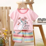 Bộ cộc cotton Quảng Châu hoạt hình cho bé