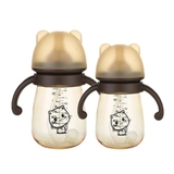 Bình sữa Baby PPSU Bottle hình mèo có van chống sặc cho bé
