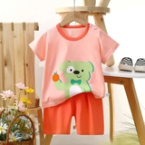 Bộ cộc cotton Quảng Châu hoạt hình cho bé