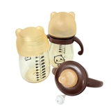 Bình sữa Baby PPSU Bottle hình mèo có van chống sặc cho bé