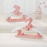 Set 10 móc nhựa chống trượt Finley hình gấu cho bé