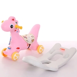 Xe ngựa bập bênh kiêm xe chòi chân cho bé