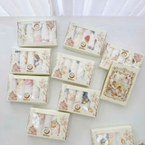 Set 5 khăn sữa xô Yumemiru họa tiết cổ tích cho bé