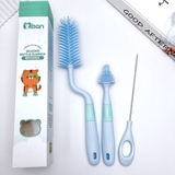 Bộ cọ rửa bình silicon Misan 3 chi tiết