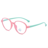 Mắt kính chống ánh sáng xanh gọng tròn bầu 01