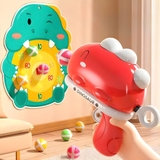 Túi đồ chơi súng bắn bóng dính khủng long cho bé