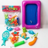 Túi đồ chơi câu cá kèm phao mini cho bé