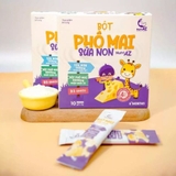 Bột phô mai tách muối sữa non NutriAZ cho bé 6M+