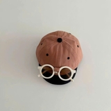 Mũ nón lưỡi trai kèm mắt kính cho bé