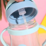 Bình nước nắp bật tròn hình thú cho bé