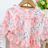 Bộ dài tay tole 2 da H&A Kids họa tiết bé gái