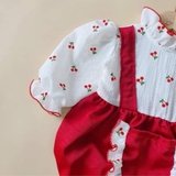Body giả yếm phối cổ trắng kèm phụ kiện cho bé