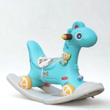 Xe ngựa bập bênh kiêm xe chòi chân cho bé